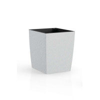 Квітник Plastkon ELIOT Stone 30x30 см білий