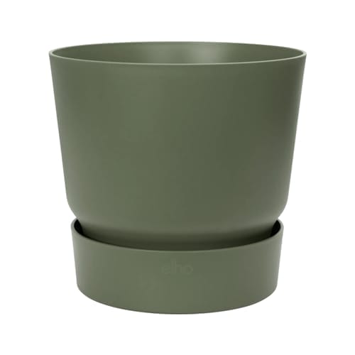 Вазон Elho greenville round (зелёный)