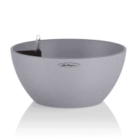 Горшок Lechuza Cubeto Stone 40 Серый