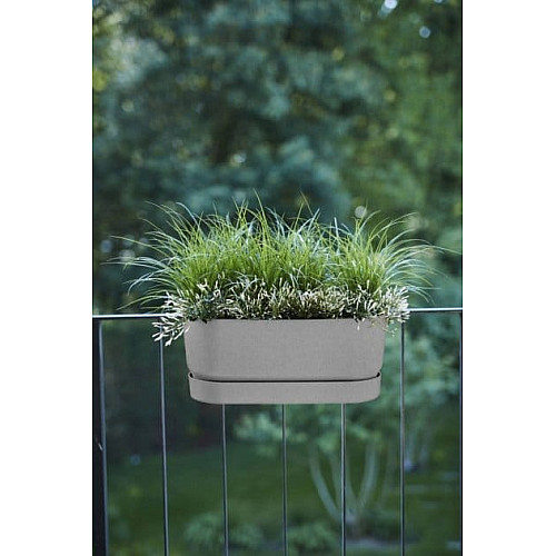 Вазон Elho greenville plant hanger long світлий граніт