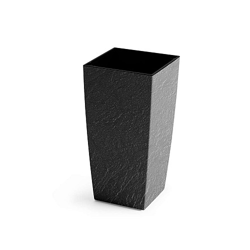 Квітник Plastkon ELIOT Stone 25x46 см антрацит