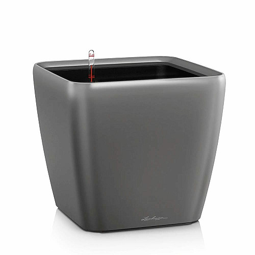 Вазон Lechuza Quadro Premium LS 21, антрацит