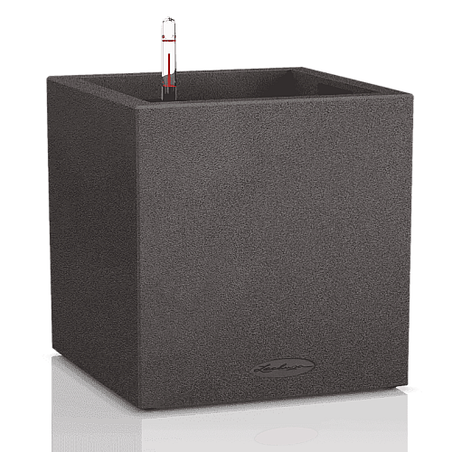 Вазон Lechuza Canto Stone 40 Low Графітовий