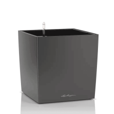 Вазон Lechuza Cube Premium 40 Антрацитовий металік