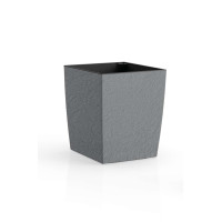 Квітник Plastkon ELIOT Stone 25x25 см сірий