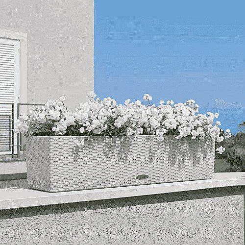 Вазон Lechuza Balconera Cottage 80 Світло-сірий
