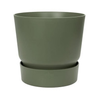 Горшок Elho greenville round (зеленый)