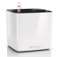 Вазон Lechuza Cube Glossy 16 Белый