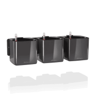 Вазон Lechuza Green Wall Home Kit Glossy Антрацит