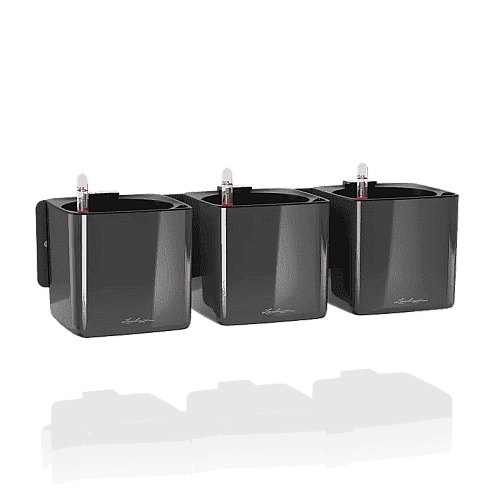 Вазон Lechuza Green Wall Home Kit Glossy Антрацит