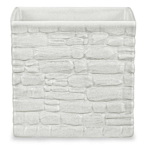 Кашпо для квітів STONE LOOK, кераміка, 18