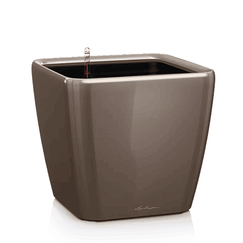 Вазон Lechuza Quadro Premium LS 35 Сіро-коричневий