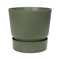 Горшок Elho greenville round (зеленый)