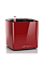 Вазон Lechuza Cube Glossy 14 Красный