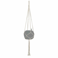 Подвес Lechuza Macramé BOHO 120 см белый