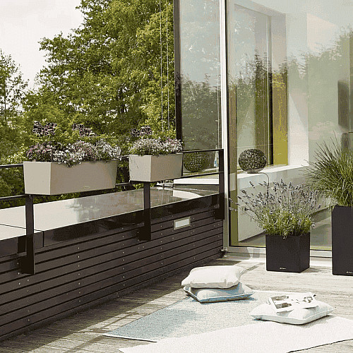 Вазон Lechuza Balconera Stone 50 Бежевий
