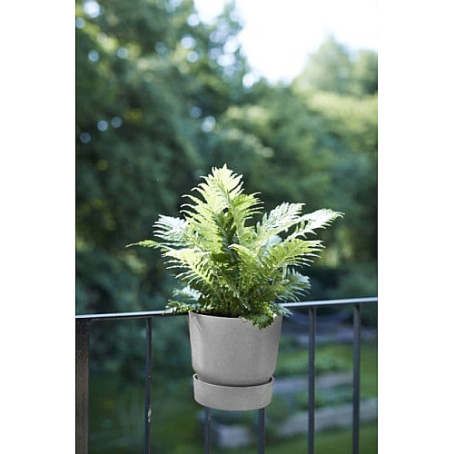 Вазон Elho greenville plant hanger single світлий граніт
