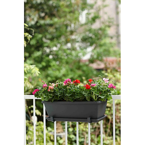 Поддон Elho barcelona trough saucer 90*3см, черный