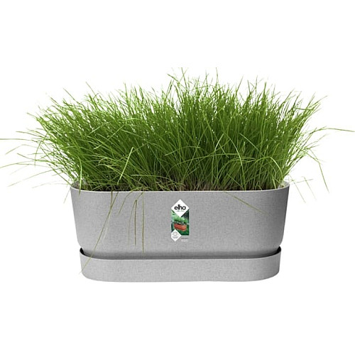 Вазон Elho greenville plant hanger long світлий граніт