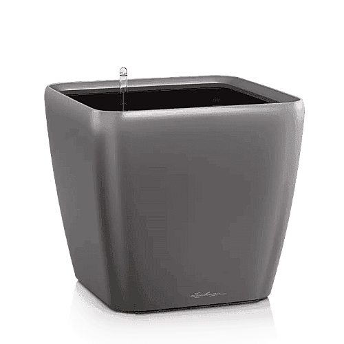 Вазон Lechuza Quadro Premium LS 50 Антрацитовий металік