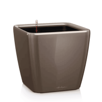 Вазон Lechuza Quadro Premium LS 43 Сіро-коричневий