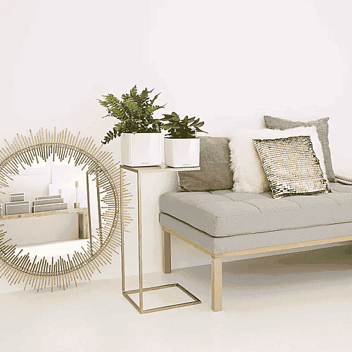 Вазон Lechuza Cube Glossy 14 Антрацит
