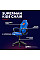 Крісло Trust GXT 703SM Revvo, ПУ шкіра, Foldable Armrests, синій