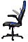 Кресло Trust GXT703B Riye, ПУ кожа, Foldable Armrests, синий