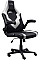 Крісло Trust GXT703W Riye, ПУ шкіра, Foldable Armrests, білий