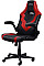 Крісло Trust GXT703R Riye, ПУ шкіра, Foldable Armrests, червоний