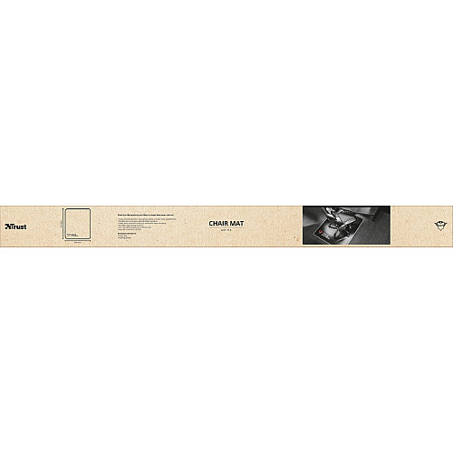 Підлоговий килимок Trust GXT 715, 1200х990х2мм, чорний