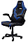 Кресло Trust GXT703B Riye, ПУ кожа, Foldable Armrests, синий