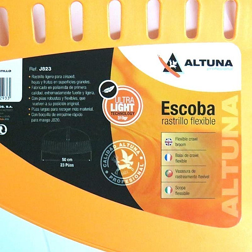 Граблі пластикові Altuna J823C.A без живця 27х50 см