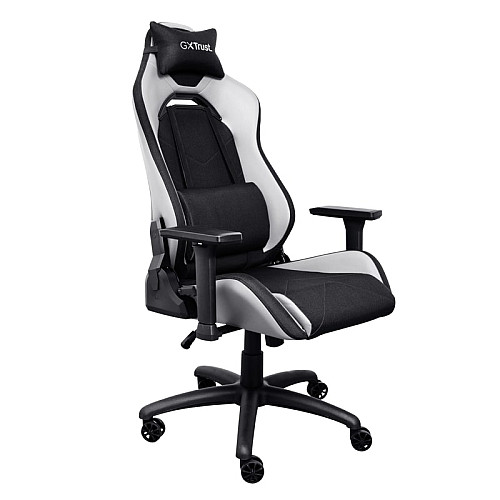 Крісло Trust GXT714W Ruya ECO, ПУ шкіра, 3D-Armrests, білий