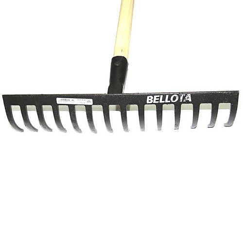 Граблі професійні Bellota 951-14 CM LB 375 мм з держаком 1500 мм