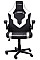 Крісло Trust GXT703W Riye, ПУ шкіра, Foldable Armrests, білий