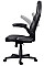 Крісло Trust GXT703 Riye, ПУ шкіра, Foldable Armrests, чорний