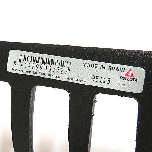 Граблі професійні Bellota 951-18 CM L 486 мм із ручкою 1500 мм