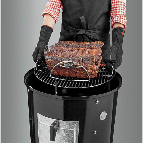 Вугільна коптильня Weber Smokey Mountain Cooker 47 см