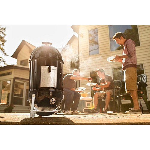 Вугільна коптильня Weber Smokey Mountain Cooker 47 см