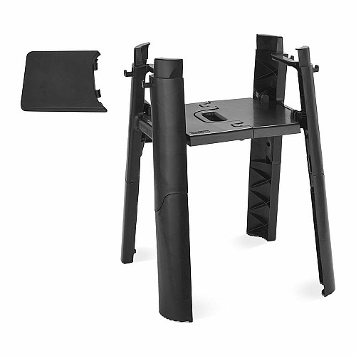 Гриль електричний Weber Lumin Compact із підставкою, чорний