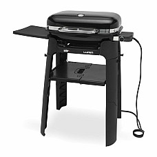 Гриль електричний Weber Lumin Compact із підставкою, чорний