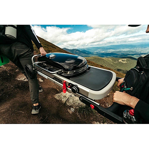 Газовый гриль Weber Traveler черный
