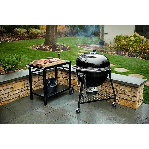 Вугільний гриль Weber Summit Е6 61 см, чорний