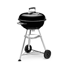 Вугільний гриль Weber Compact Kettle 57 см, чорний