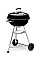 Вугільний гриль Weber Compact Kettle 57 см, чорний