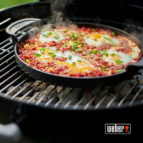 Вугільний гриль Weber Classic Kettle 47 см, чорний