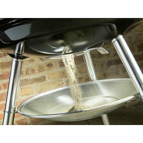 Вугільний гриль Weber Compact Kettle 57 см, чорний