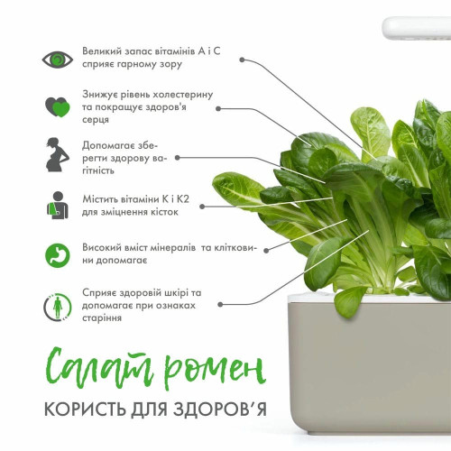 Змінний картридж Click and Grow Салат Ромен 8820 (3 капсули)
