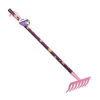 Граблі дитячі рожеві Штокер 7 зубців Kid's Garden Stocker 2323